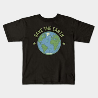 Save The Earth Kids T-Shirt